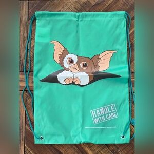 Loot Crate Green Gizmo Drawstring Backpack